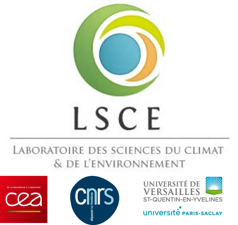 LSCE (Laboratoire des Sciences du Climat et de l'Environnement) logo